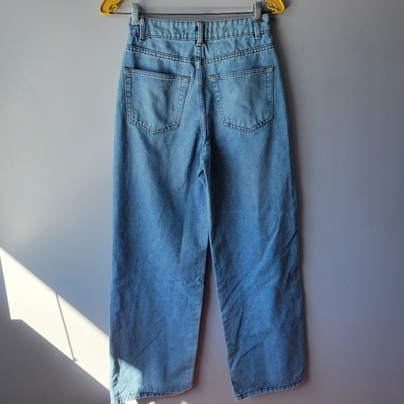 Refuge Denim Wide Leg High-Rise Jeans sz 3 - Picture 2 of 9